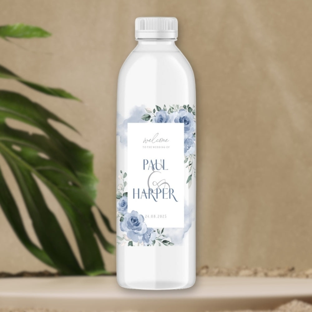 Water Label Serene Blues Stationery Set