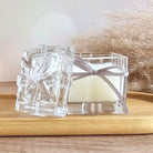 Candle in a trinket jar