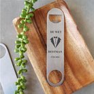 Bar blades for Grooms Bestman and Groomsman