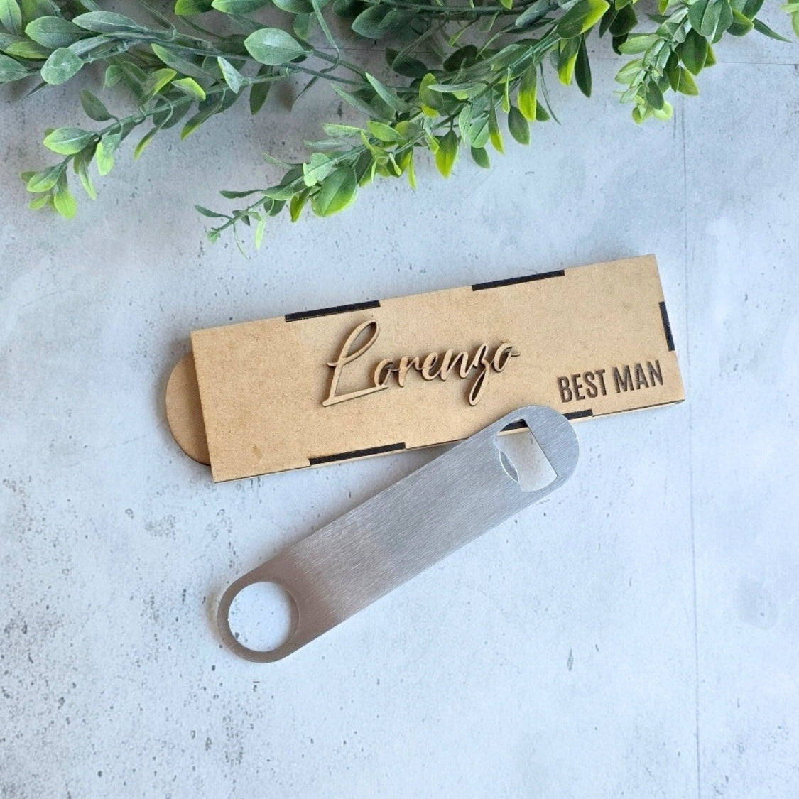 bar blade wooden gift box