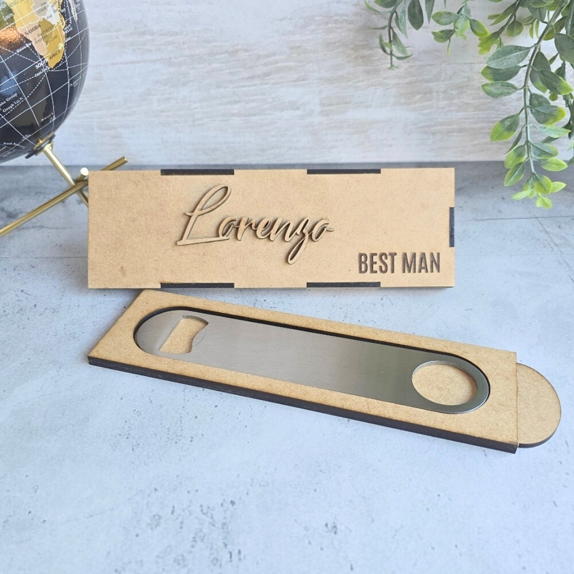 bar blade wooden gift box for custom bar blade