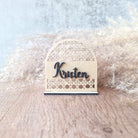 boho inspired name place holder