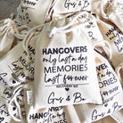 personalised hangover recovery kit bags