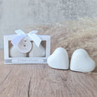 A Dash of Love Ceramic Heart Salt & Pepper Shakers