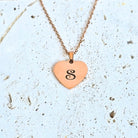 heart shaped pendant chain