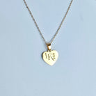 heart shaped pendant necklace