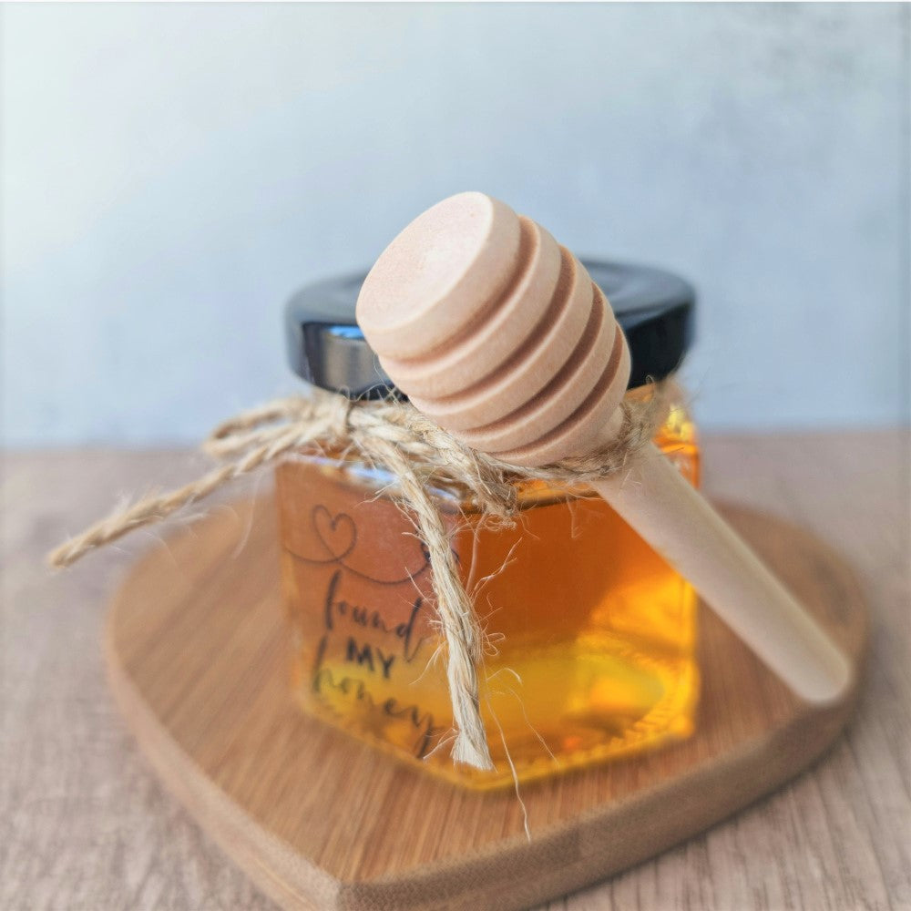 60ml honey jar favour with dipper