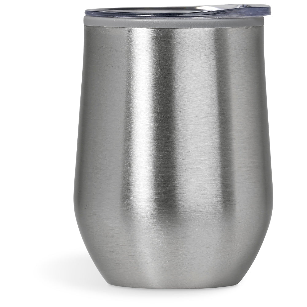 Silver Personalised Drinking Tumbler 350ml