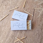 the perfect match match box favoursthe perfect match match box favours