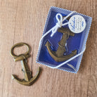 Anchor bottle opener favour