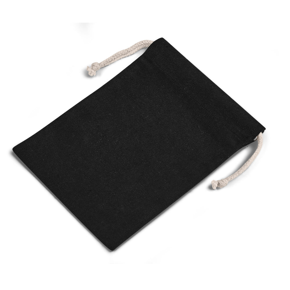 Colourful Cotton Gift Bags - small DIY Amrod Black 