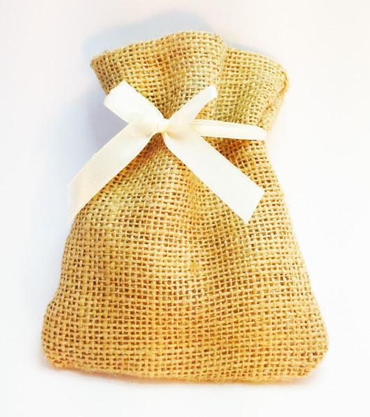 Miniature Hessian Gift Bag