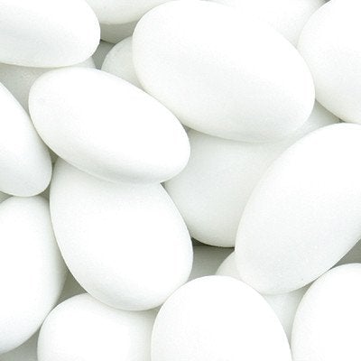 White sugar coated almonds (3696433758292)