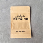 personalised coffee favour pouches