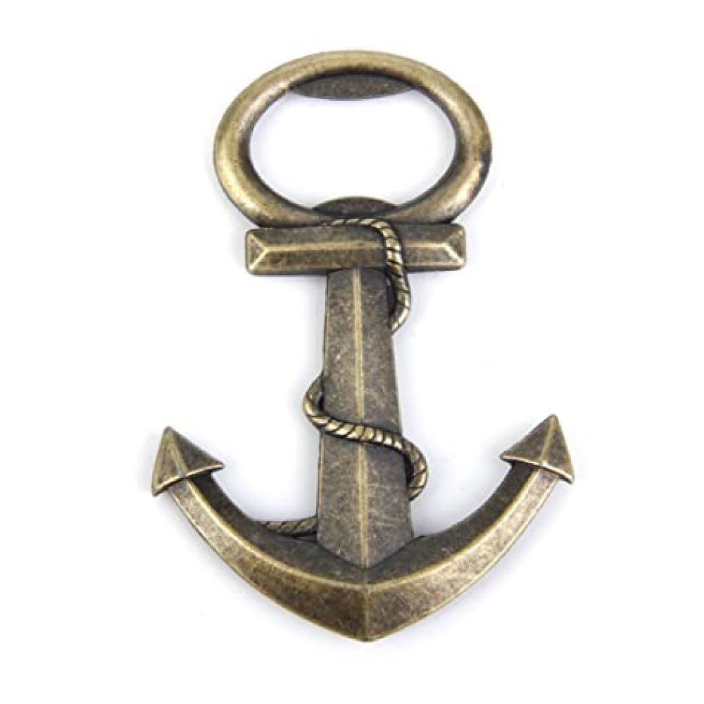 Anchor bottle opener favour