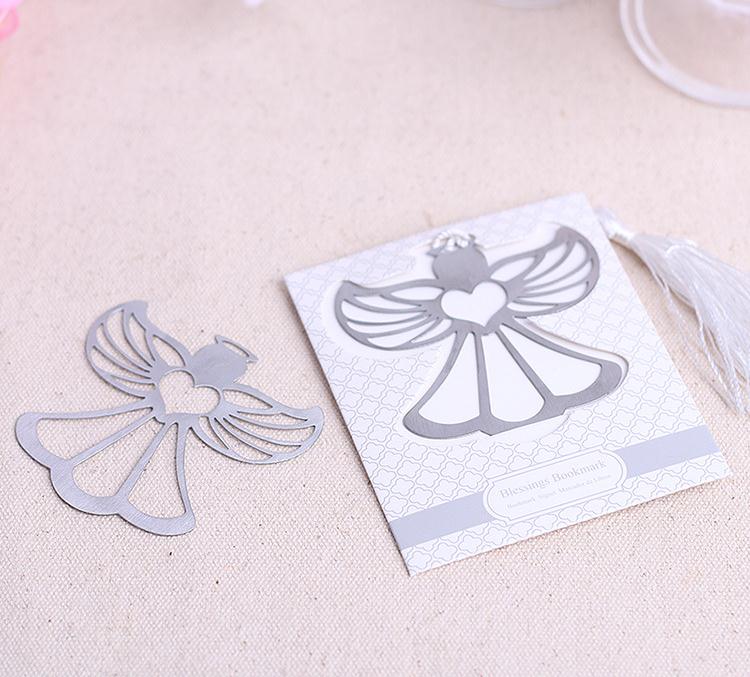 Blessings of an Angel Bookmark Practical Cheers Wedding Favours 