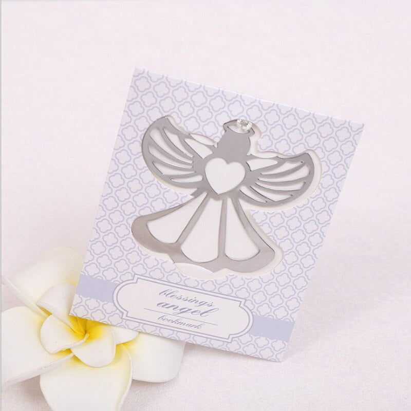 Blessings of an Angel Bookmark Practical Cheers Wedding Favours 
