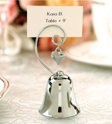 Charming Bell Placeholder for Wedding Guests