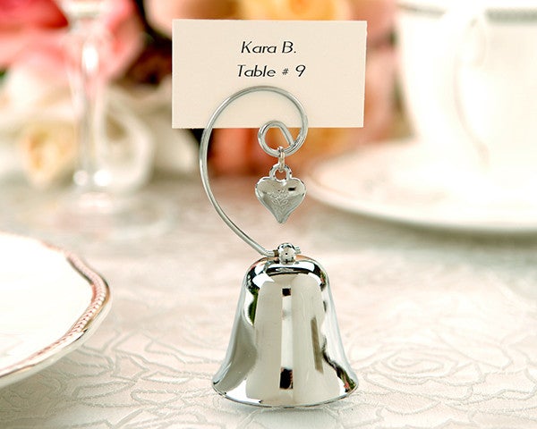 Charming Bell place card or photo holder