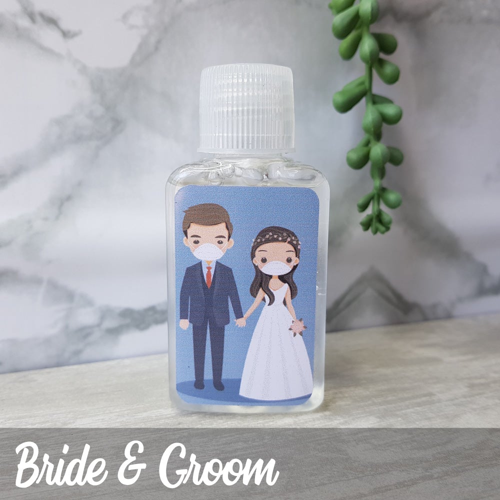 Alcohol-based Hand Sanitisers wedding favours
