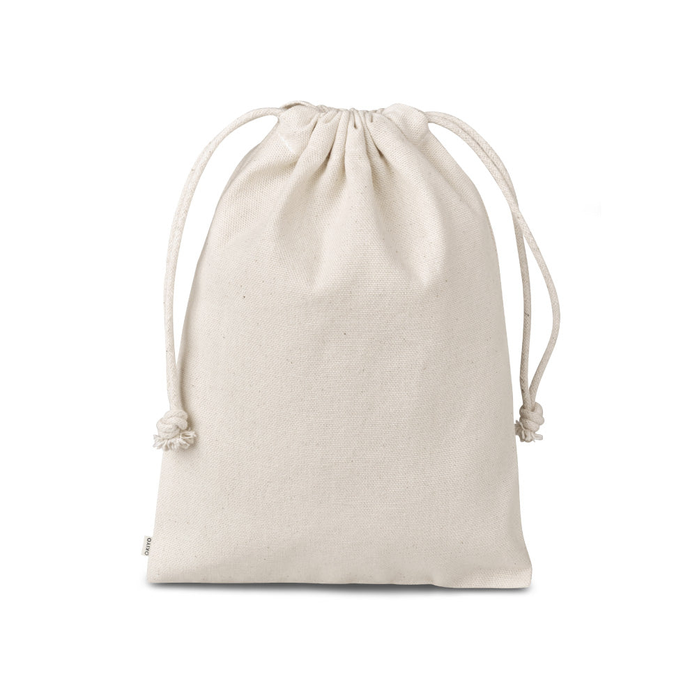cotton drawsting gift bag