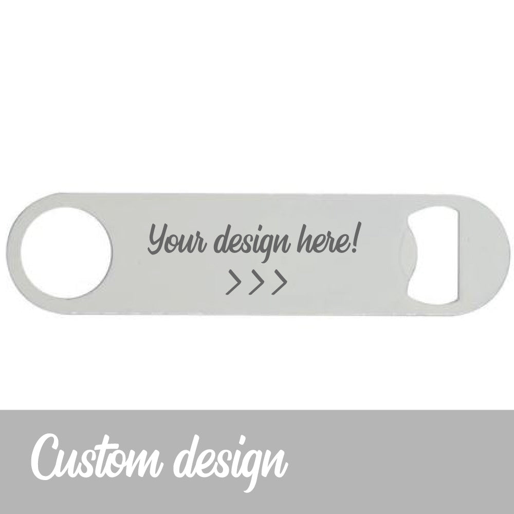 Custom design bar blade thank you gift