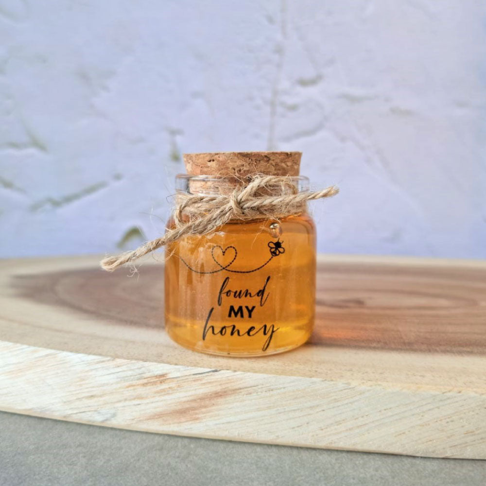 Honey in a Mini Cork Jar favour - 50ml