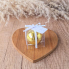 gold-sphere-lip balm favour-in-clear-giftbox