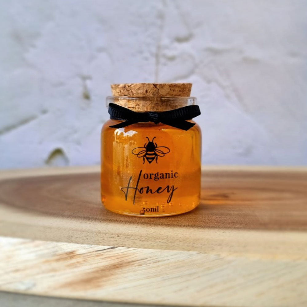 Honey in a Mini Cork Jar - 50ml
