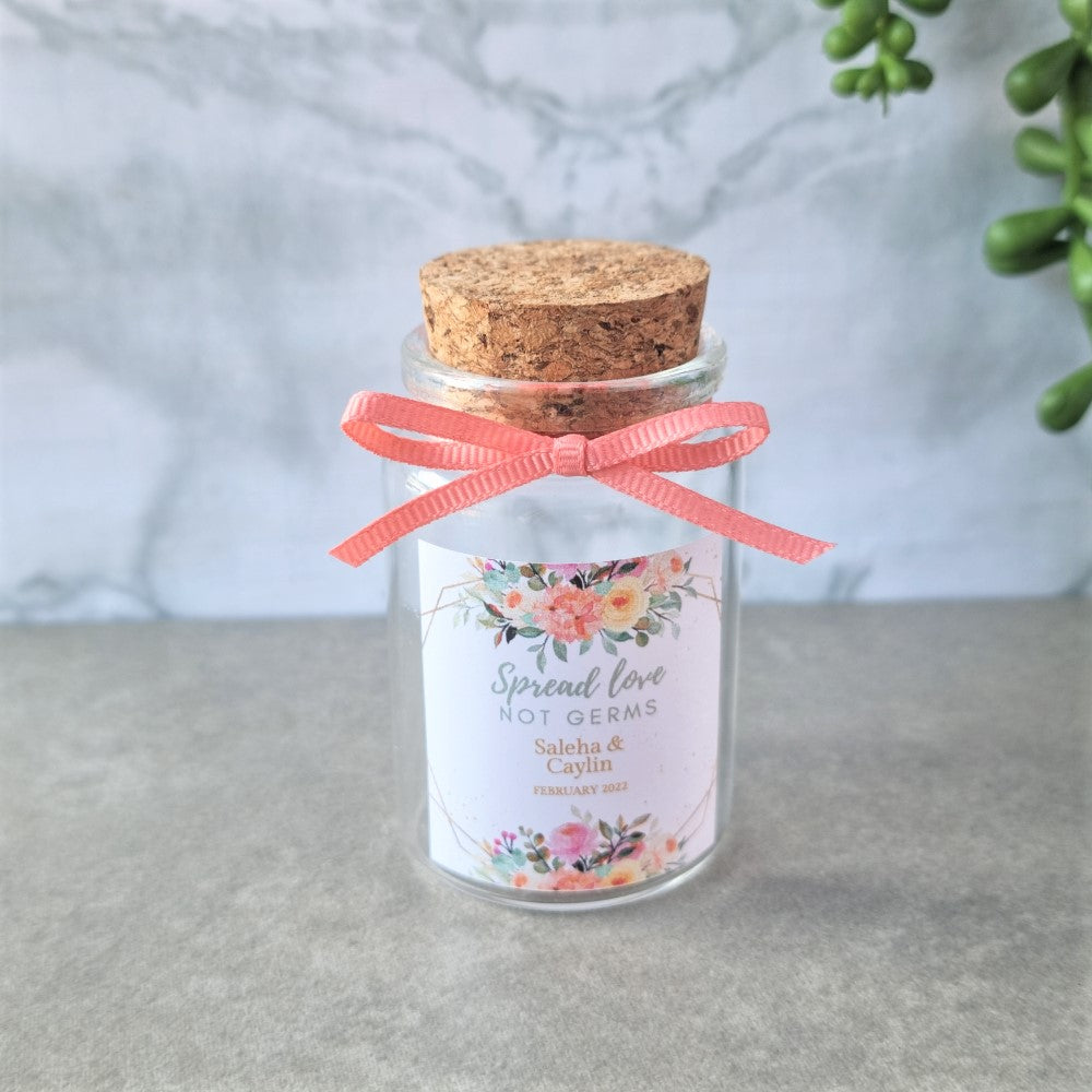 Midi Tube Glass Jar with Cork Lid Glass HCS 