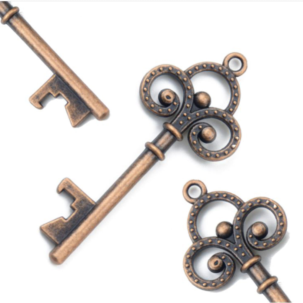 Victoria Key Opener Practical Simply Wedding Favours Antique Rose 