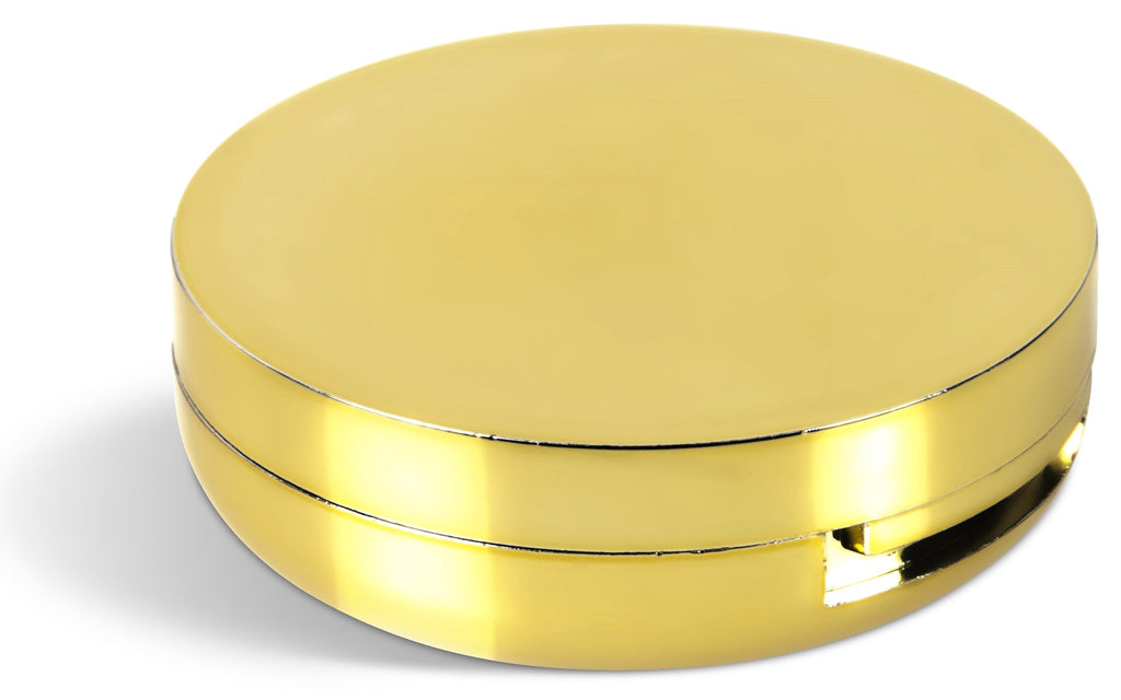 Gold lip balm and compact mirror favour (3700965933140)