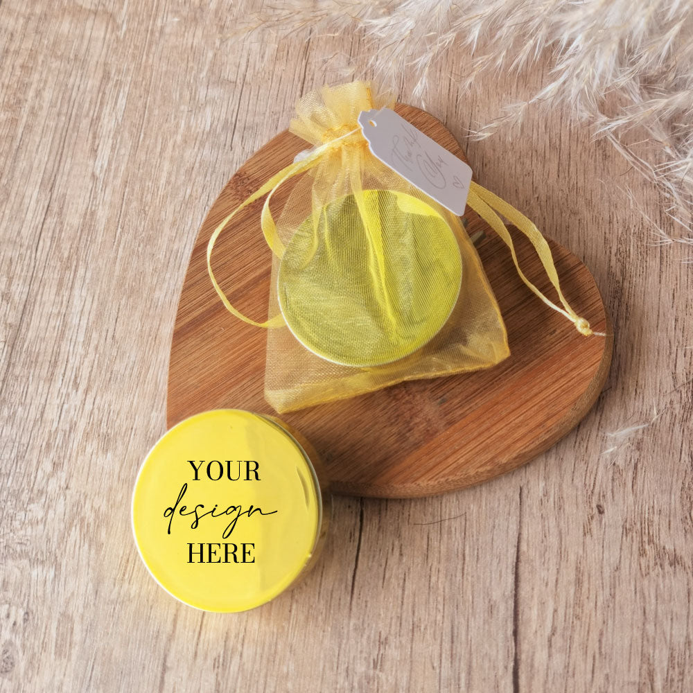gold-compact-in-organza-bag-custom favour