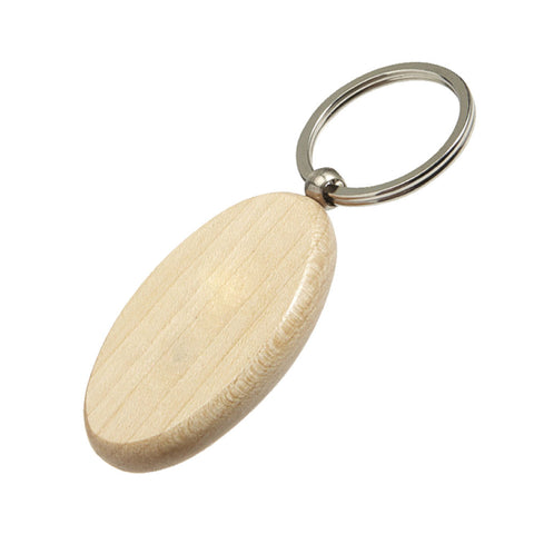 Oval Shaped Wooden Keyring - Wedding Rustic | Simply Favours – Simply ...