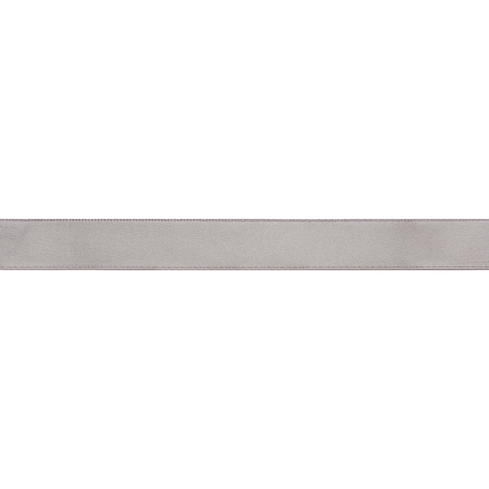 Silver satin ribbon