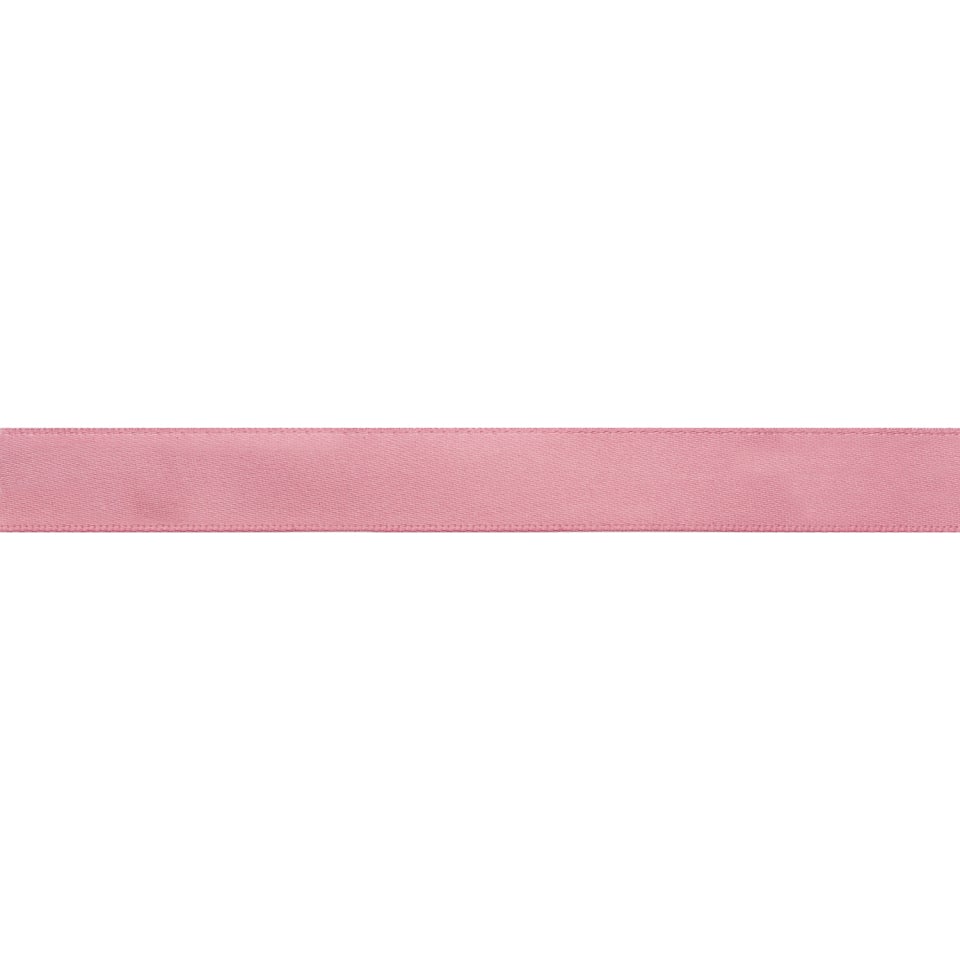 Satin ribbon in dusty pink