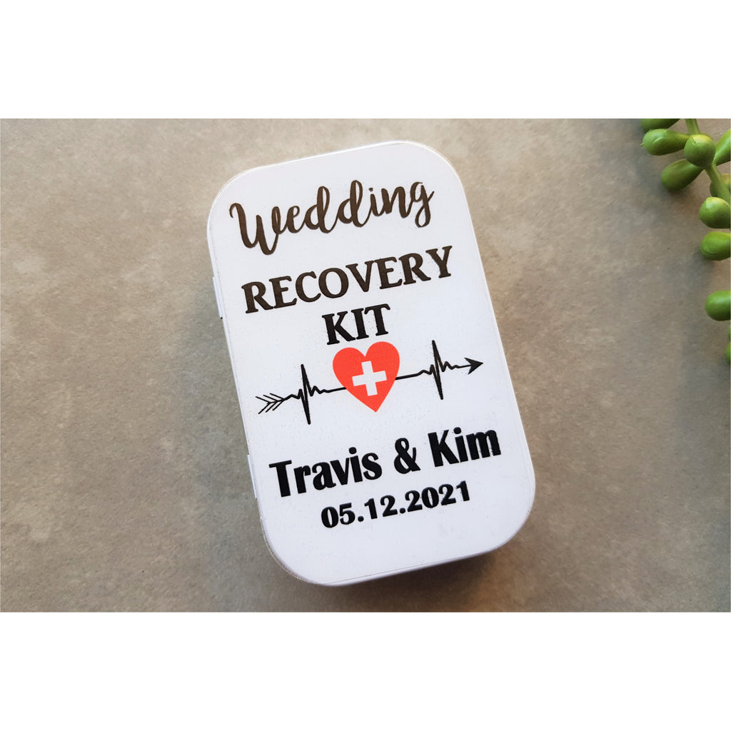 Wedding recovery first aid kit