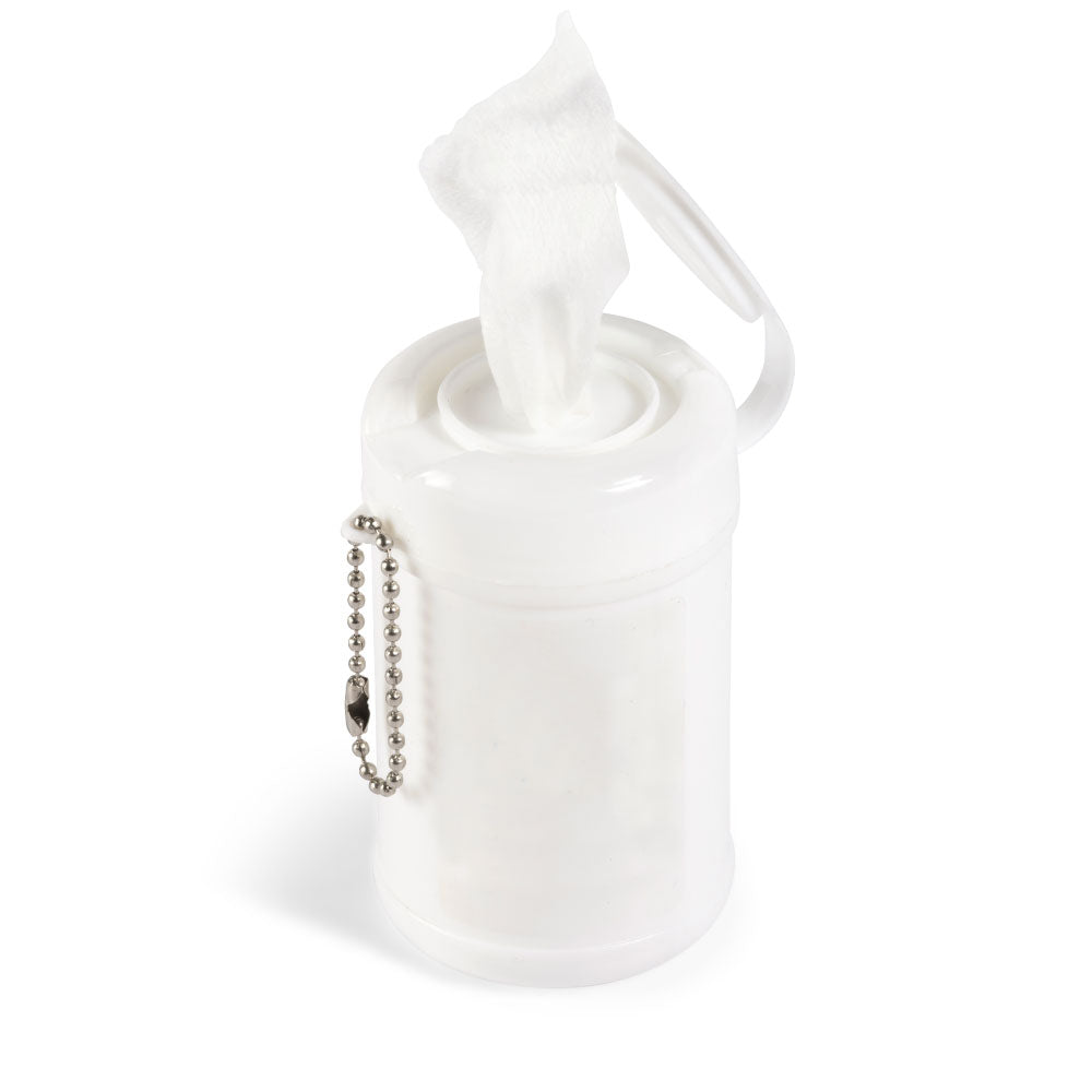 wet wipe keyring wedding favour idea